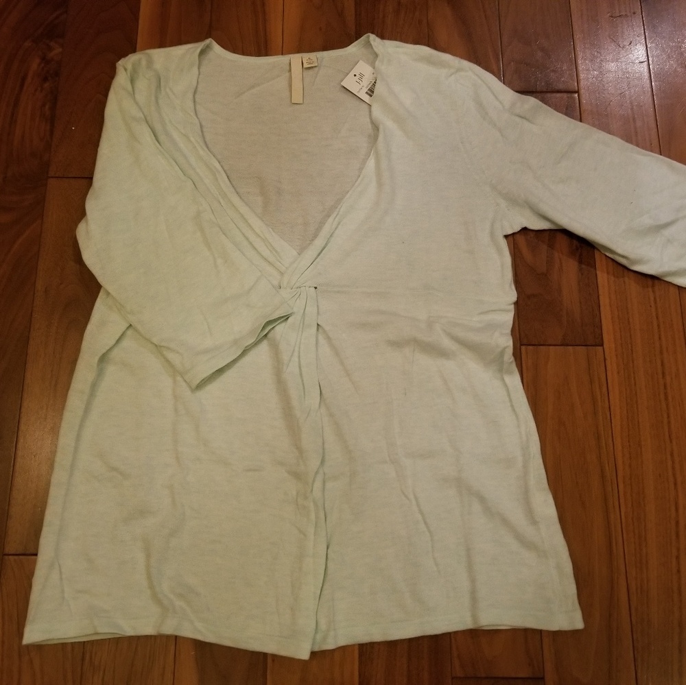 Lightweight 3/4 length J.Jill sweater